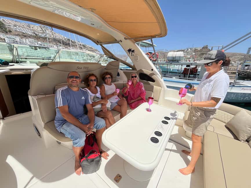Gran Canaria: Shared yacht trip with drinks, lunch, and snorkeling - Perchel Cove Near Mogán: The Sea-Only Swim Stop