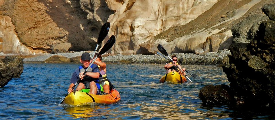 Gran Canaria: South Coast Guided Kayaking Trip - The Picnic and Water Break: What You’ll Eat (and What You Might Need)