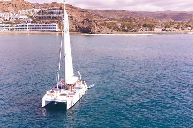 Gran Canaria Virgin Beaches Boat Tour with Food - Stop 3: Playa de Tasarte and La Cueva del agua for cliffside swimming