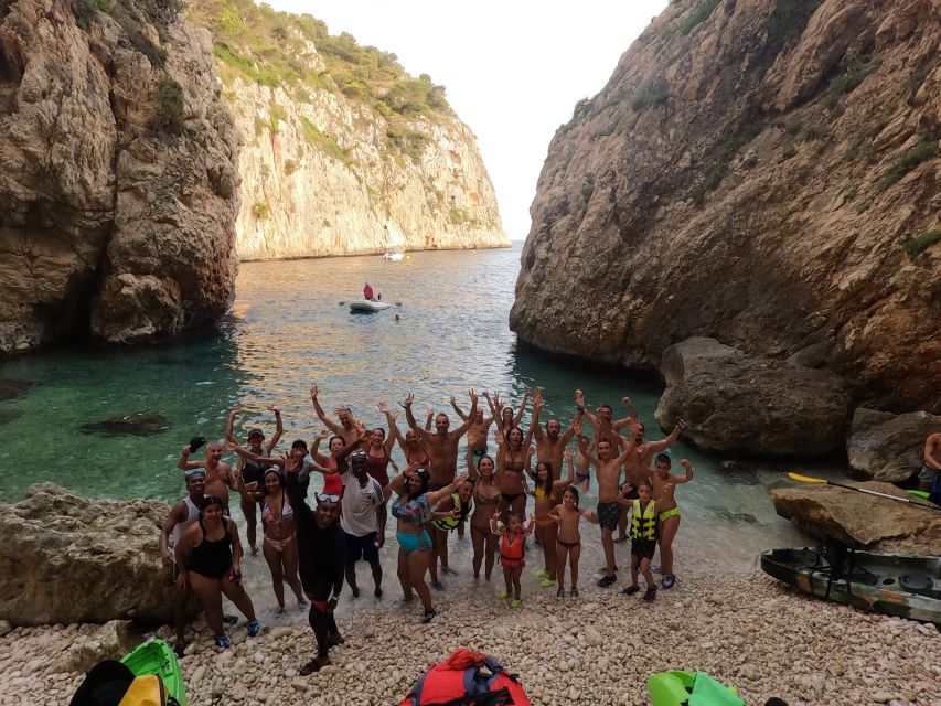 Granadella: Caló, Cova Llop Marí, and Ambolo Kayak Trip - Key things to know before you go