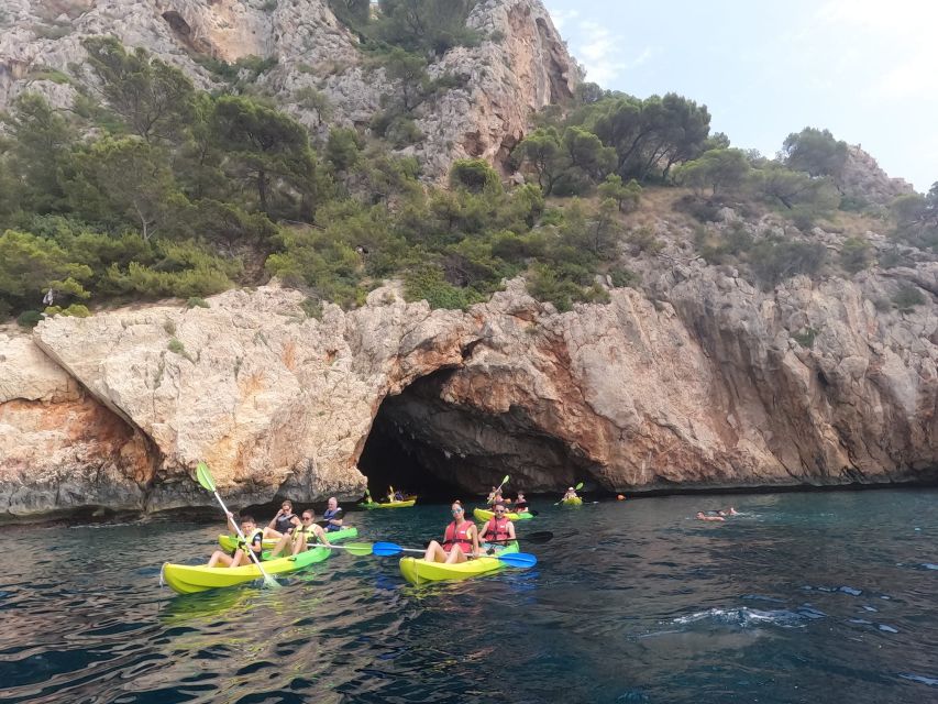 Granadella: Caló, Cova Llop Marí, and Ambolo Kayak Trip - Granadella Kayak and Snorkel: what makes this trip worth your time