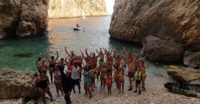 Granadella: Caló, Cova Llop Marí, and Ambolo Kayak Trip - Where you’ll meet and how the day starts at Granadella