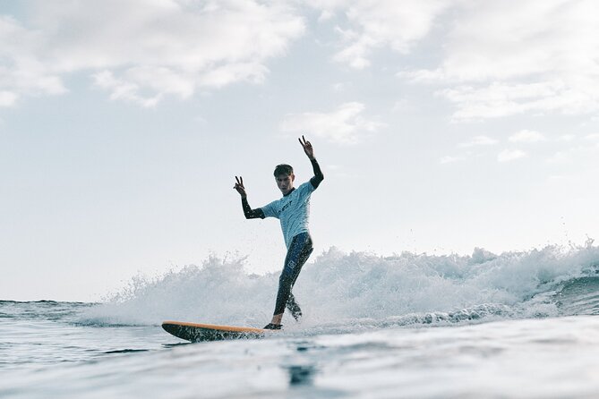 Group Surf Lesson at Playa de las Américas - The Ocean Factor: Crowds, Wave Difficulty, and Why Expectation Management Helps
