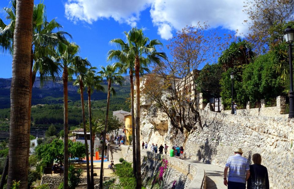 Guadalest & Algar Falls Tour - From Albir, Benidorm & Calpe - The Algar Waterfalls experience: swimming pools, steps, and the footwear rule
