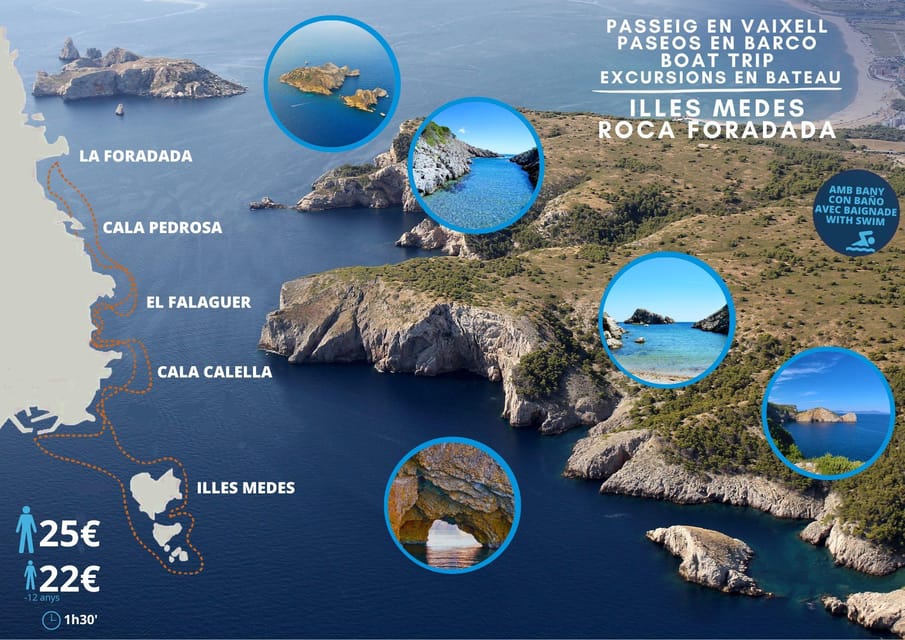 Guided Boat Tour to Medes Islands & Roca Foradada with Swim - Key Highlights Worth Your Time