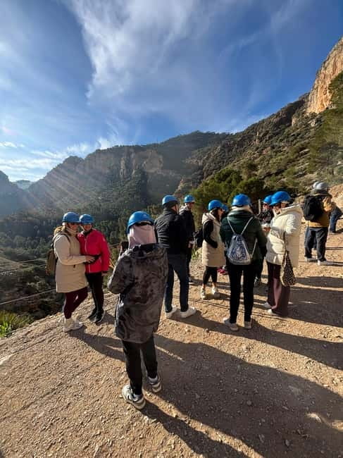 Guided Caminito del Rey - The big moment: Gaitanes Gorge and walking about 100 meters up