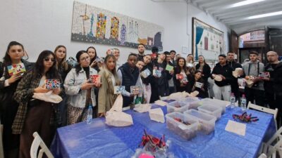 Guided Gaudí’s Trencadís Mosaic Workshop in Barcelona - Meeting the studio near Picasso: Carrer dels Assaonadors