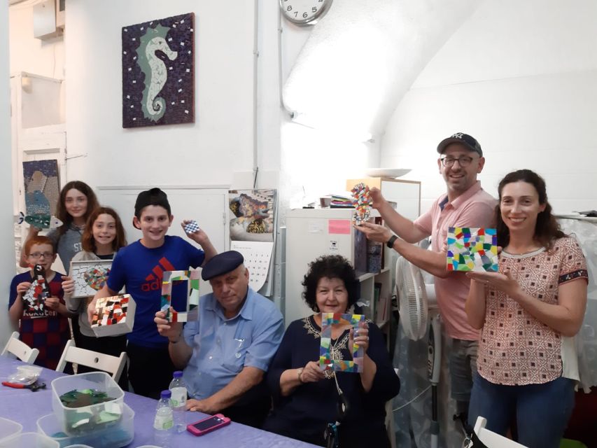 Guided Gaudí’s Trencadís Mosaic Workshop in Barcelona - From mosaic layout to a finished grouted keepsake