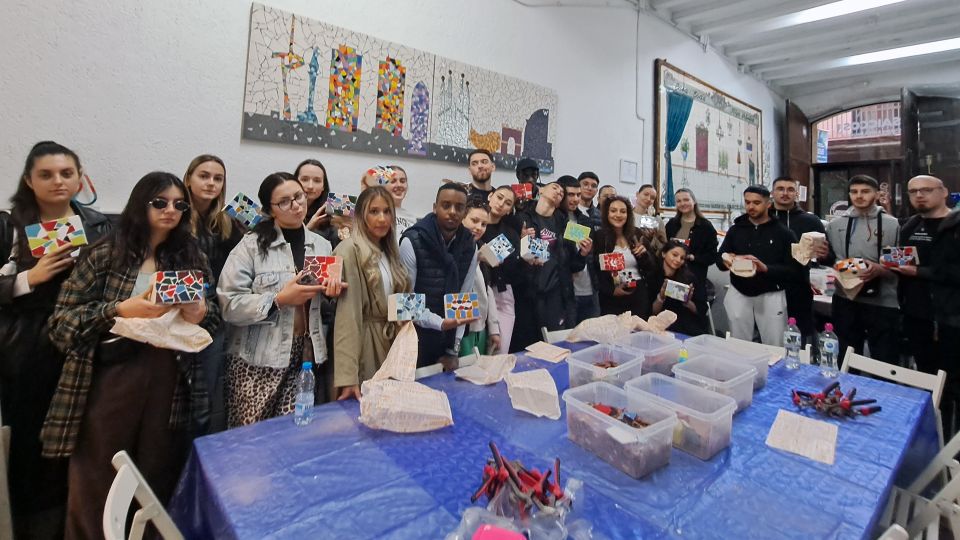 Guided Gaudí’s Trencadís Mosaic Workshop in Barcelona - Meeting the studio near Picasso: Carrer dels Assaonadors