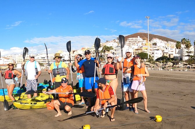 Guided Kayak Tour From Los Cristianos Beach Tenerife - Cueva del Palma: crystalline water and the Guaza bird zone