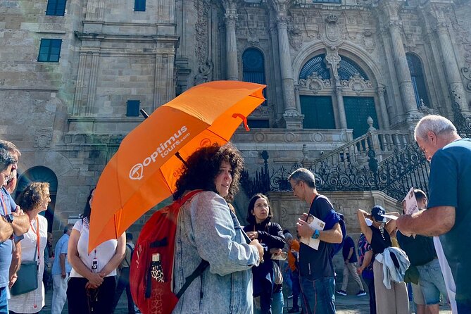 Guided Tour Historic Town in small group - Praza da Inmaculada: San Martín Pinario and Azabache Stories