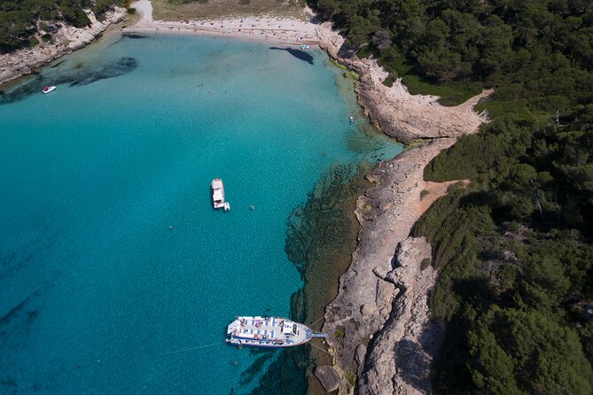 Half-Day Boat Tour along The South Coast of Menorca - Cala Trebaluger: the one-hour swim and snorkel window