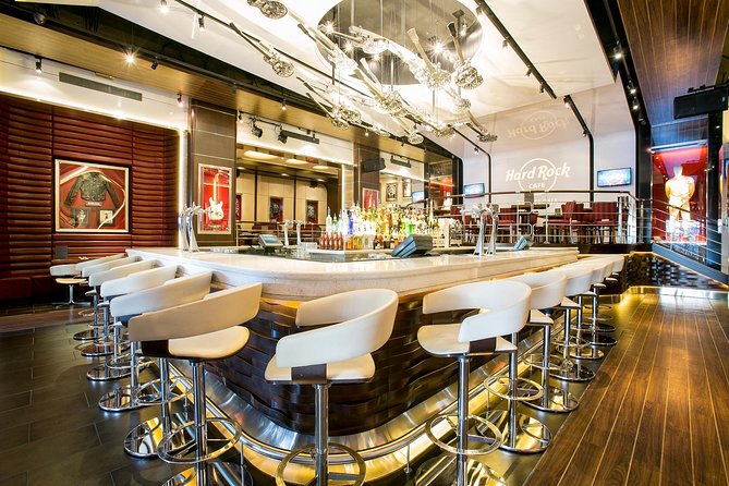 Hard Rock Cafe Barcelona with Set Lunch or Dinner - Your “pre-dinner activity”: rock memorabilia with a Mediterranean backdrop