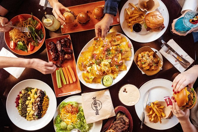 Hard Rock Cafe Barcelona with Set Lunch or Dinner - Choosing your set menu: Gold vs Diamond vs Ultimate
