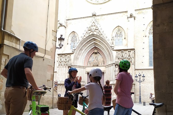 Historical Barcelona E-bike Guided Tour - Guides, safety, and how the ride stays friendly in traffic