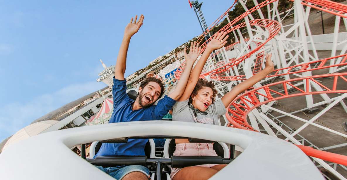 Holiday World Maspalomas Wooland Ticket - Roller coasters, Ferris wheel views, and Spin Loop thrills