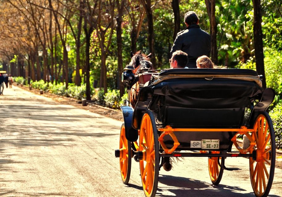 Horse-Drawn Carriage Ride Through Seville - The Early Route: San Telmo Palace, Torre del Oro, and Plaza de Toros