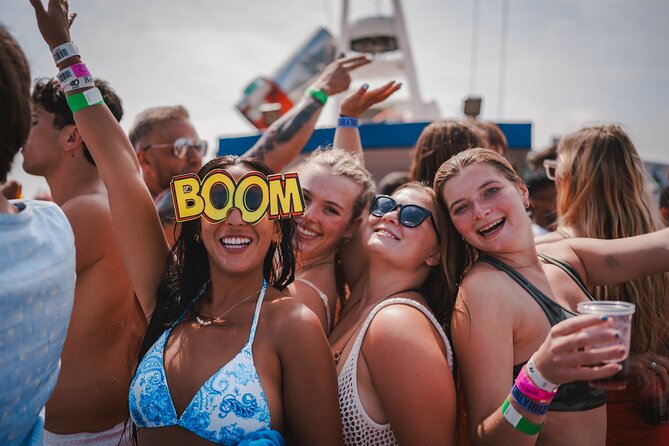Ibiza Cruise Crush Boat Party and Pre Pool Party - What You Get: Pool Warm-Up Plus a Floating Club