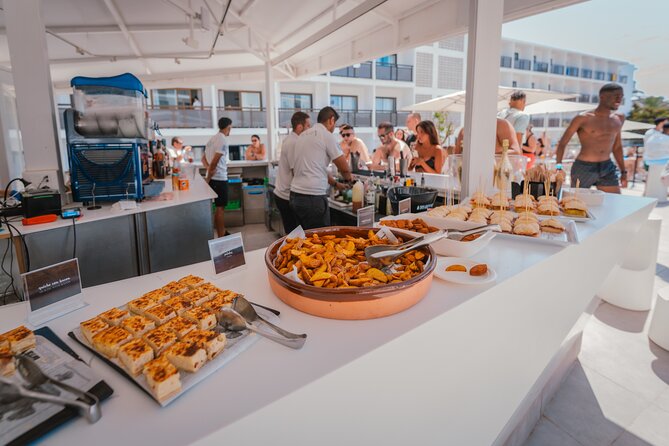 Ibiza Cruise Crush Boat Party and Pre Pool Party - Stop 1: The Vibra Jabeque Pool Pre-Party at Check-In