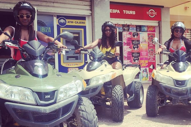 Ibiza: Quad Excursion - The second loop: Sant Antoni de Portmany and the second chance to cool off