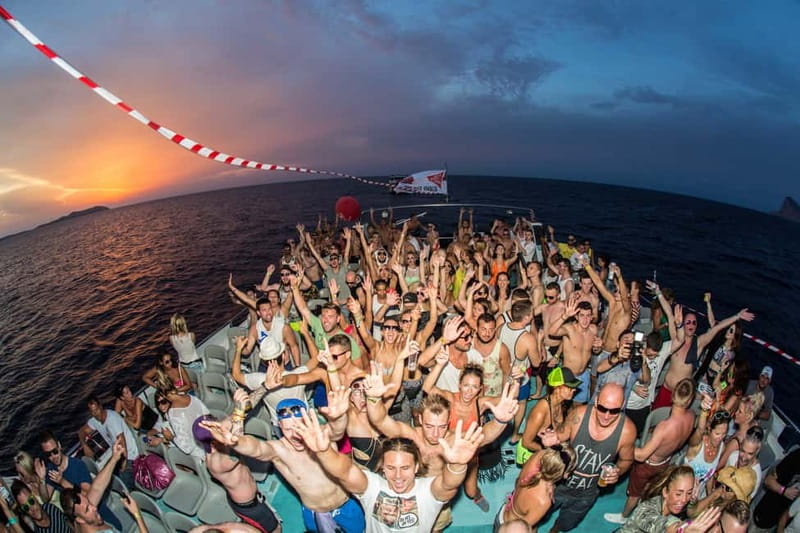 Ibiza: Sunset Boat Party Cruise with DJs with 2 Clubs - The meeting point, wristbands, and timing (no stress, just don’t be late)