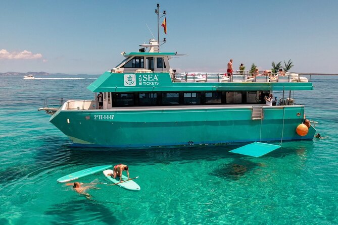 Ibiza to Formentera Cruise with Snorkeling, Paella & Open Bar - Getting on board in Figueretas: where your day starts