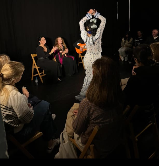Intimate Flamenco: Exclusive Experience in Sevilla - San Luis Street and a room built for watching closely