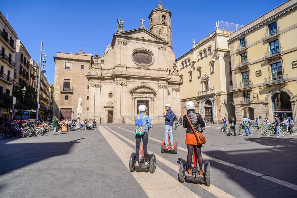 Intro Segway Tour Barcelona 1h - Barri Gòtic and La Cara de Barcelona: Old Streets Without the Lost Feeling