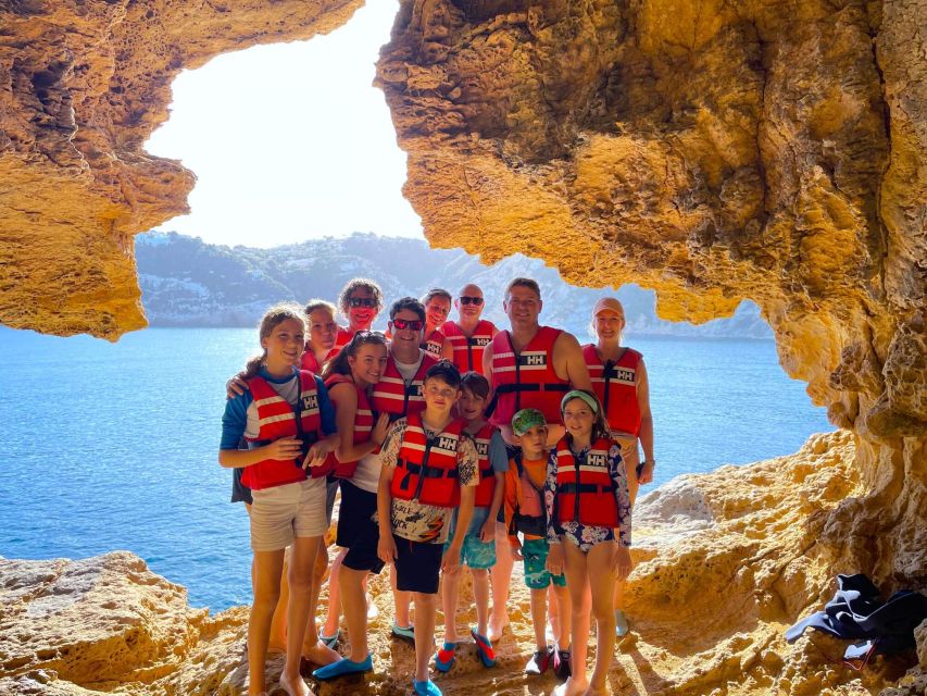 Jávea: Cala Portixol Kayak Tour with Snorkel & Cliff Jumping - Blue Lagoon Finish: A Peaceful Water Stop Instead of a Hard Landing