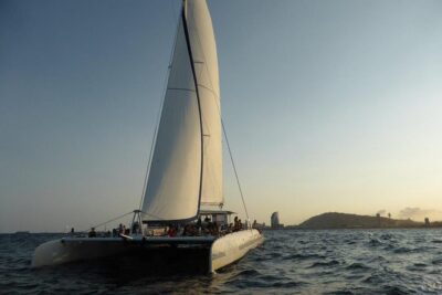 Jazz and Chill Out Sailing in Barcelona - On Board the Catamaran Orsom: Comfort, Bar, and Real Vibes