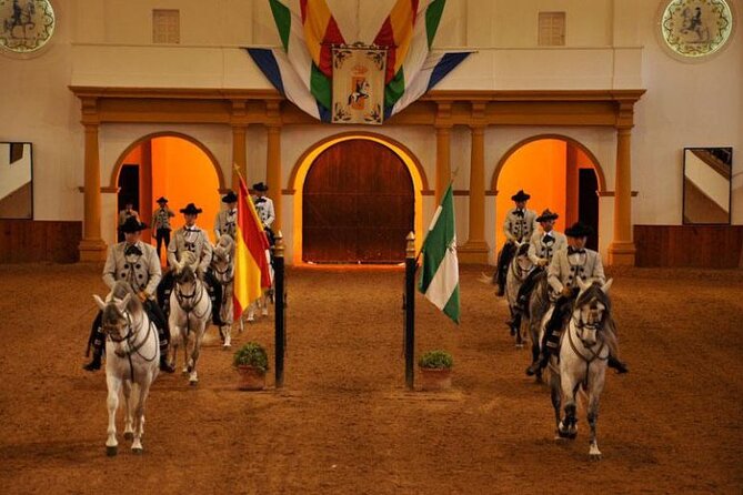 Jerez and Cadiz Day Trip from Seville - Royal Andalusian School in Jerez: the How Andalusian Horses Dance performance