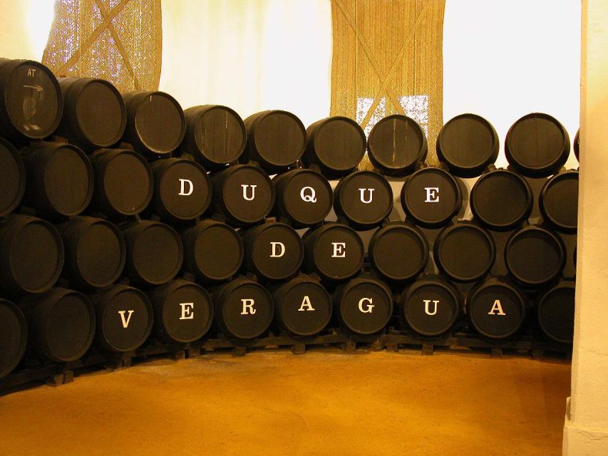Jerez: Bodegas Álvaro Domecq Guided Tour with Wine Tasting - Meeting point and how the 90 minutes actually feel
