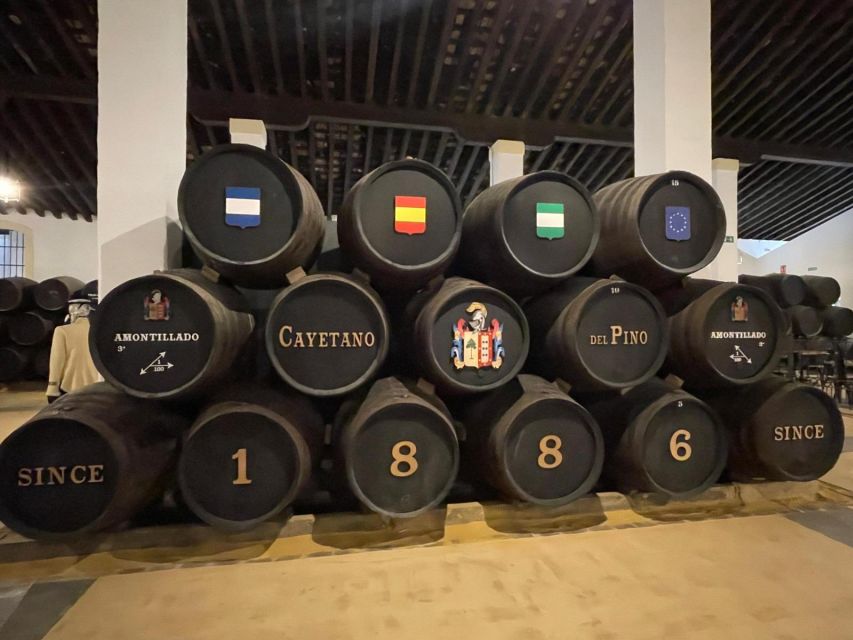 Jerez de la Frontera: Sherry Winery Tour with Tasting - The building tour: architecture, production numbers, and a quick movie primer