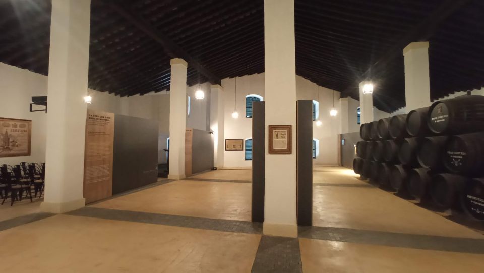 Jerez de la Frontera: Sherry Winery Tour with Tasting - Visitor center exhibits that actually answer the sherry questions