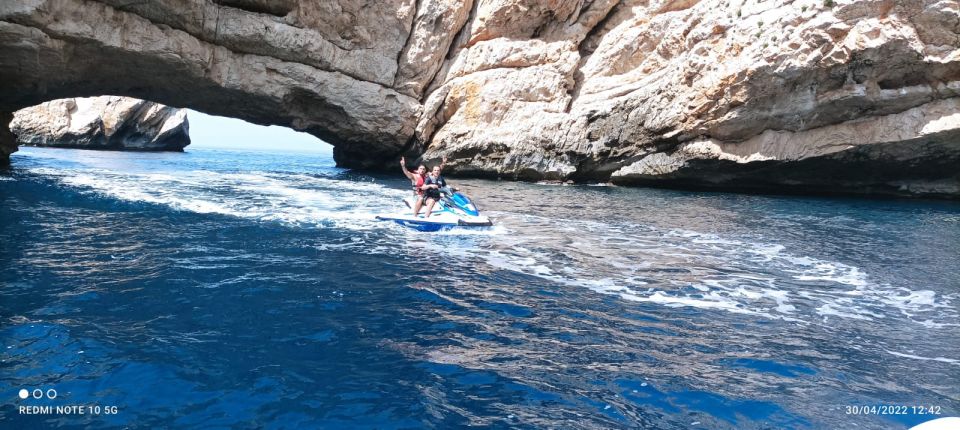 Jet Ski to Margaritas Islands from San Antonio - No License - North Coast Coves, Cliffs, and the Marine Life Chance
