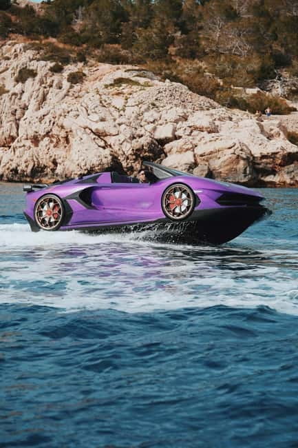 JetCar excursion - Super Sport SVJ or SF90 on water in Ibiza - Price and ride length: how $159 lines up with what you get