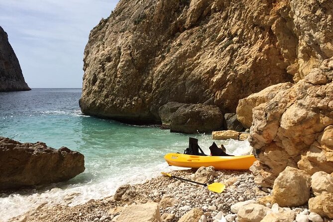 Kayak And Snorkel Excursion in Jávea. Portitxol - Granadella - Guides: Safety First, Then Local Stories (Samuel and José)