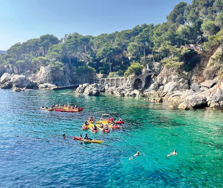 Kayak and Snorkel in Playa de Aro, Costa Brava - Playa de Aro: the setting that makes this kayak-snorkel work