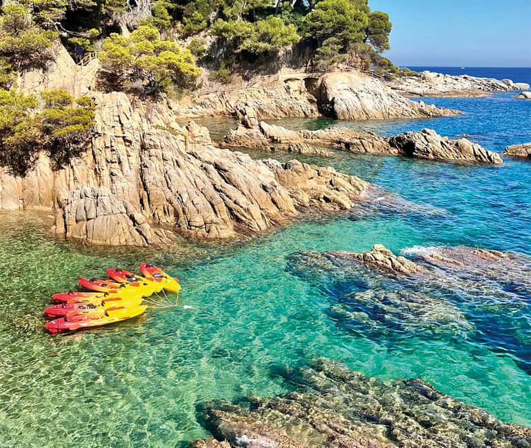 Kayak and Snorkel in Playa de Aro, Costa Brava - Starting at Cavall Bernat: what happens before you hit the water