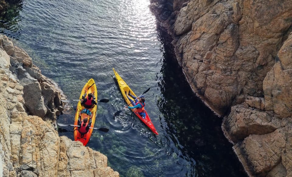 Kayak and snorkel Tour Platja d'Aro - Language and Group Experience: Catalan, English, Spanish