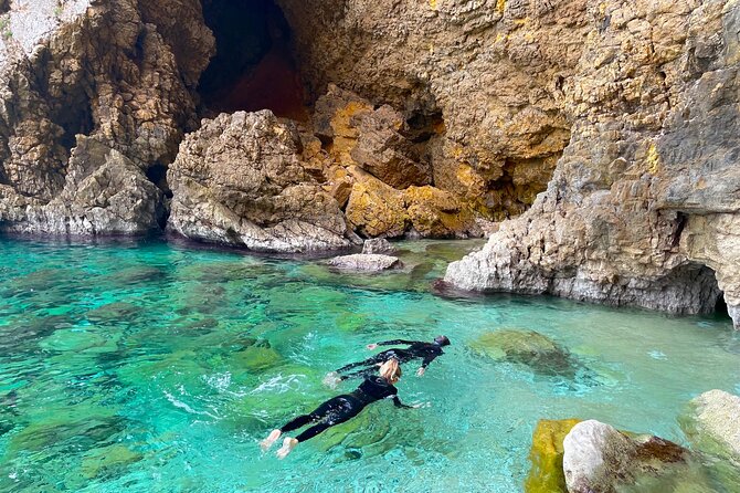 Kayak Paradise: Cala Portixol Snorkel, Cave & Cliff Jumping Tour - Guides Make the Difference (Angel, Esteban, Ben, Miguel, Felix, Westley)