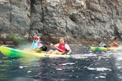Kayak Route along the Volcanic Coast in Tenerife South with Snorkeling - Meeting at Los Cristianos: where the tour starts