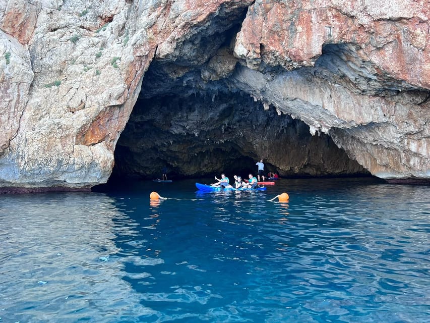 kayak route in granadella javea cave llop marí,cala en caló - Price and value: what $53 buys you in real experience