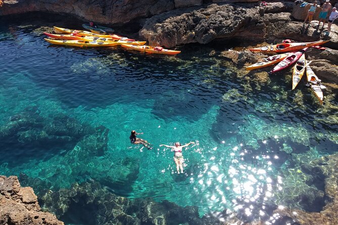 Kayak & Snorkel Ibiza, Spain - Snorkeling time: great when conditions cooperate