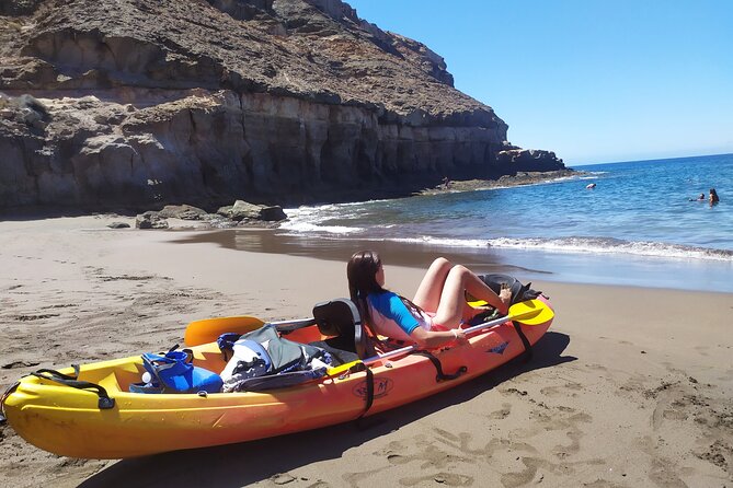 Kayak & Snorkeling Tour in Caves in Mogan - Paddling Past White Cliffs and Learning the Island’s Geology