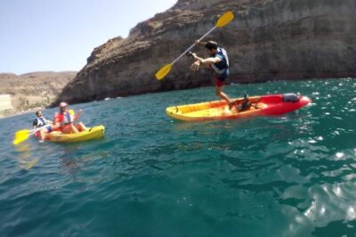 Kayak & Snorkeling Tour in Caves in Mogan - Entering Volcanic Caves by Kayak (Not on Foot)