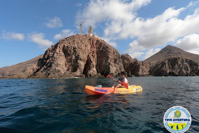 Kayak y snorkell por las mejores calas del Parque Natural Cabo de Gata - Snorkeling in the middle of the tour: calm guidance, real-water conditions