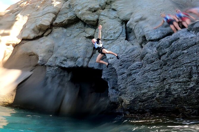 Kayaking Adventure Route with Snorkeling in Mogan Caves - From the beach launch to the first adrenaline wave