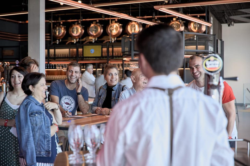 La Coruña: Guided Tour at MEGA - Mundo Estrella Galicia - MEGA at Estrella Galicia: what you’re walking into