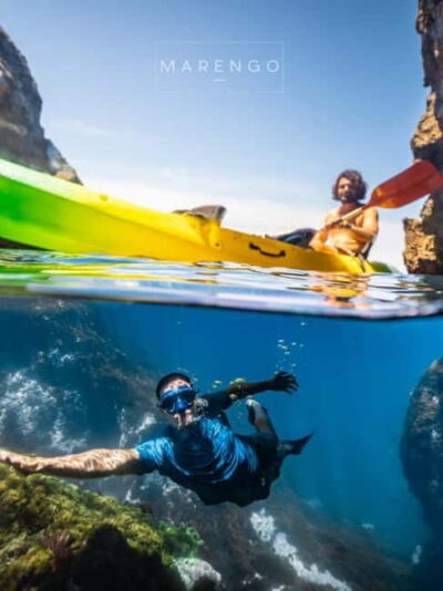 La Herradura: Kayak & Snorkel Tour Maro-Cerro Gordo Reserve - The 2.5-hour rhythm: paddling out, cave time, then snorkel sessions